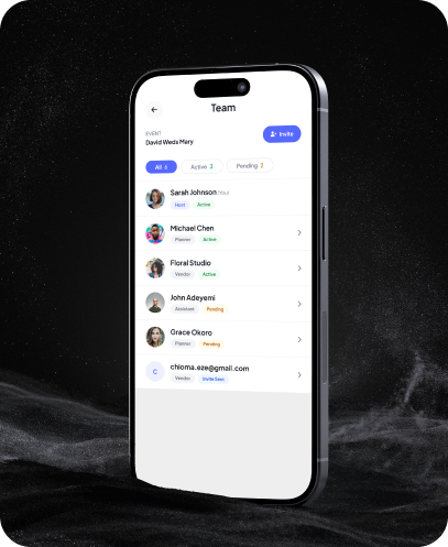 Team Phone View